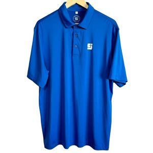 Coby Stevens Blue Polo Short Sleeve Shirt for‎ Men, Size XL